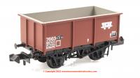 377-278B Graham Farish BR 27 Ton Steel Tippler Wagon number B386096 - BR Bauxite (TOPS)